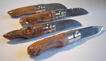Quelques N10 classiques  lame courte modifie et manche sculpt