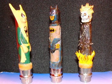 Iron fist, Batman et Ghost rider