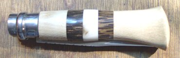 N°8 en platane, palmier, bois de renne